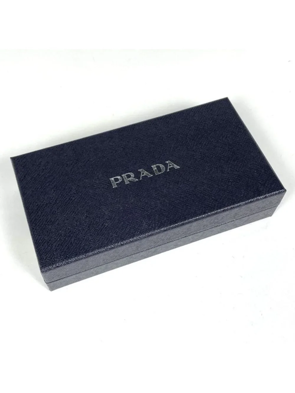 Prada Zip Around Wallet Leather Nero